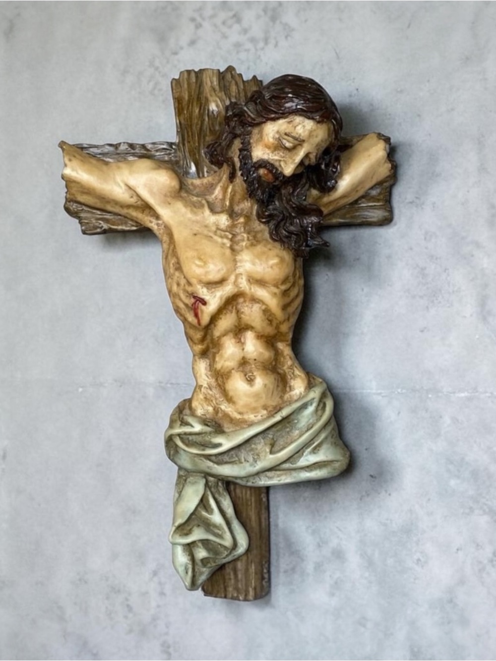 The Crucified Jesus Christ Crucifix Wall Decor Cross 3D